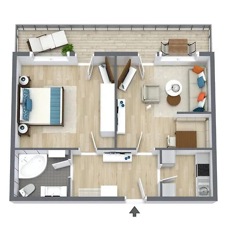 Appartement Tausendschoenchen -205-